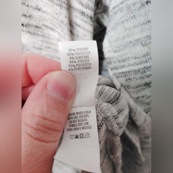 Aerie Gray Long Sleeve Casual Sweater Size Small Oversized - Picture 4 of 6